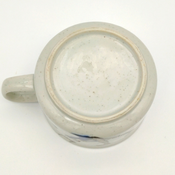 Vintage Otagiri Speckled Trapeze Clown Circus coffee mug - Picture 4 of 4